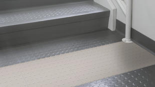 Rubber stairs | Markville Carpet & Flooring