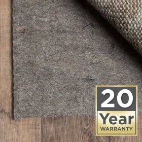 Twenty year warranty area rug pad | Markville Carpet & Flooring