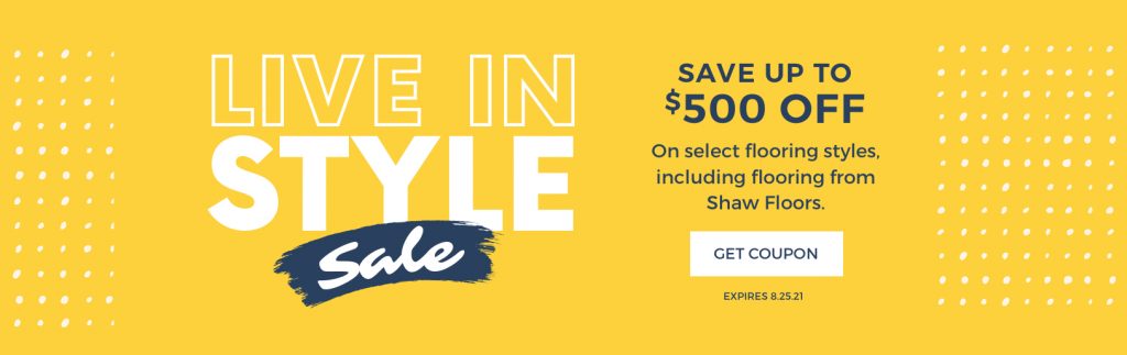 Live in Style Sale | Markville Carpet & Flooring