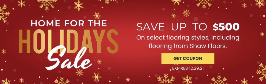 Home For the holiday sale | Markville Carpet & Flooring