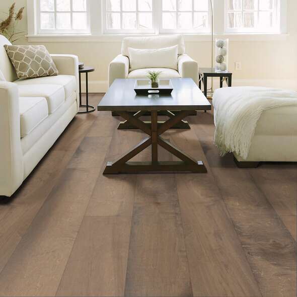 Living room hardwood flooring | Markville Carpet & Flooring