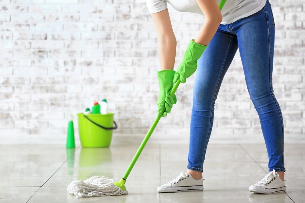 Tile floor cleaning | Markville Carpet & Flooring