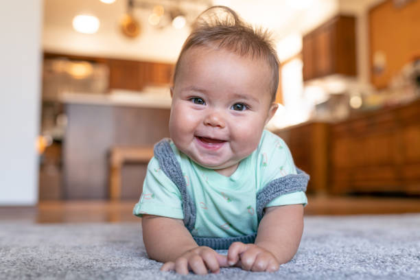 Baby on rug | Markville Carpet & Flooring