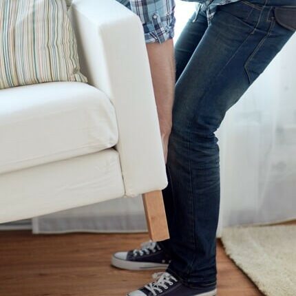 Moving furniture | Markville Carpet & Flooring